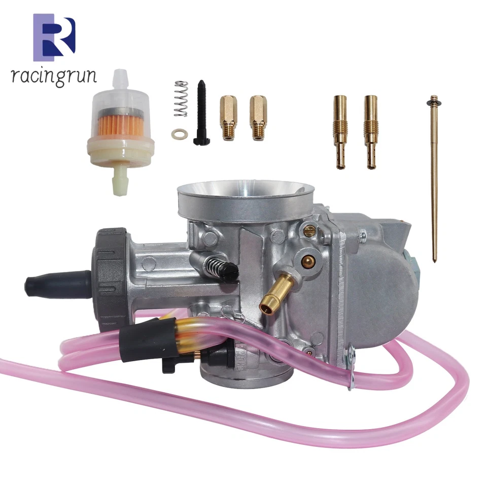 Carburador PWK de 40 mm para Suzuki Quadzilla Quadracer 500 LT500R LT500 1987-1990 Foto 3 de 4