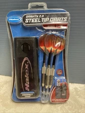 New Halex Gravity 2.0 Steel Tip Darts with Compact Case Sealed