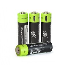 No.5 USB Rechargeable Lithium Battery 1.5V Four Sections One Drag Four Charging