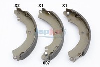 Japko 55007 Bremsbackensatz Hinten FüR Mitsubishi