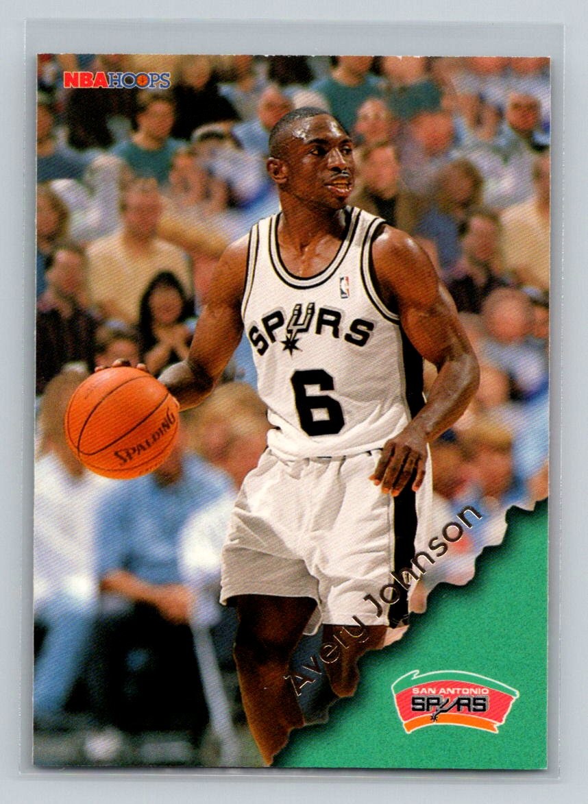 1996-97 Hoops #141 Avery Johnson San Antonio Spurs Basketball Card