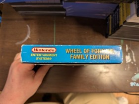 GameTek Wheel of Fortune Family Edition (Nintendo NES, 1990) Game CIB Complete