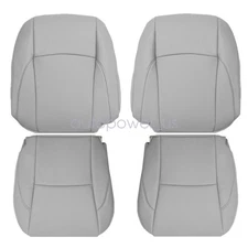 For 2007 2008 2009 Lexus ES350 Driver & Passenger Perforated Seat Cover Gray