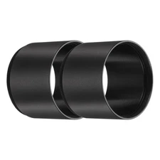 2Pcs 30mm M42 Lens Adapter Ring Extension Tube for Camera and Eyepiece, Black