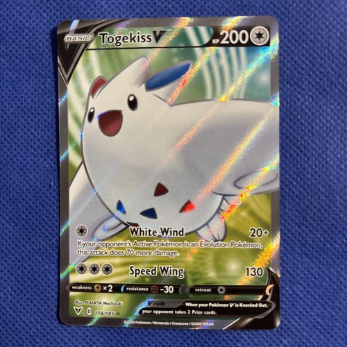 Togekiss V 178/185 Ultra Rare Vivid Voltage Pokemon Holo NM