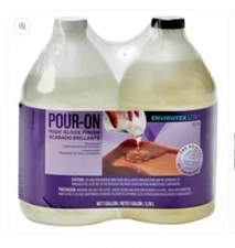Envirotex Lite 1 Gal Pour On Epoxy Resin Kit Crystal Clear