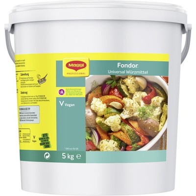 Maggi Fondor Universal-Würzmittel o.k.A., vegane Würzmischung 1er Pack (1 x 5kg)
