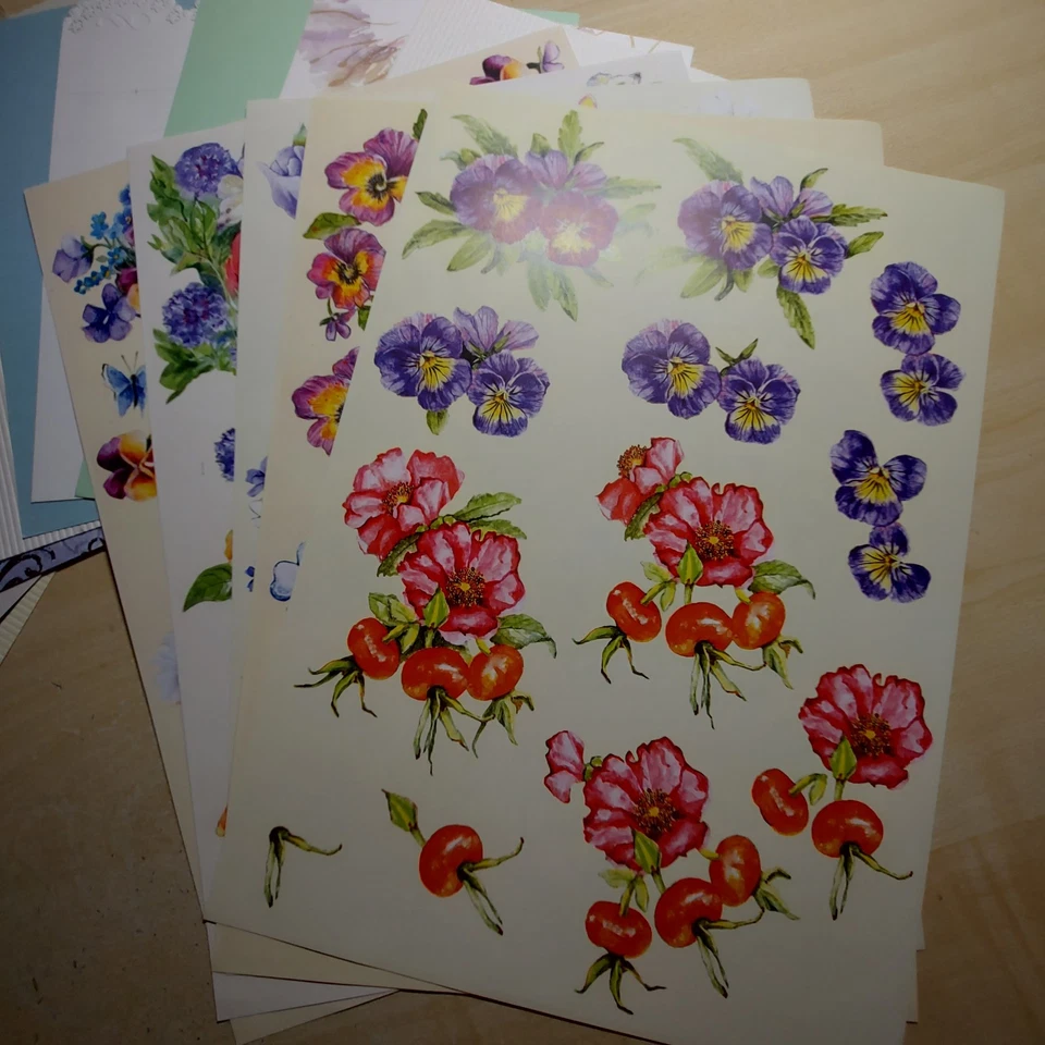 2x AVEC Bastel-Buch mit 3D Bogen, 12x Kartenpapier, Bastelset Ideen mit Herz - Bild 4 von 4