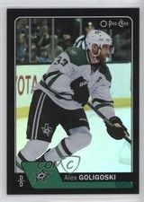 2016-17 O-Pee-Chee Black Rainbow Foil 62/100 Alex Goligoski #292 2d8