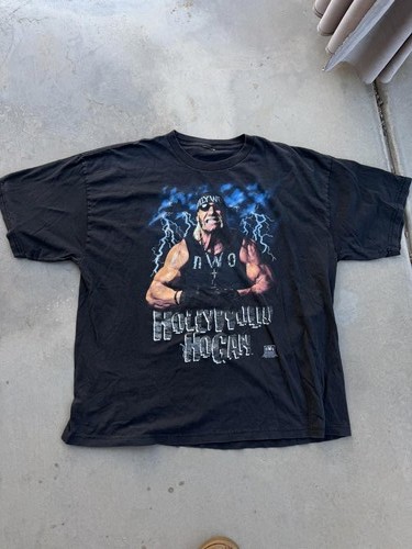 Vintage Hollywood Hulk Hogan nWo Lightning T-Shirt – XXL