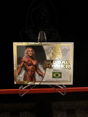 2023 Mr Olympia Trading Cards Rayane Fogal De Souza Santana Global Power #GPRS
