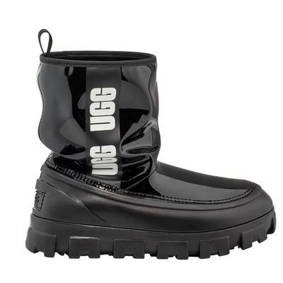 UGG Classic Brellah Mini Black Boot for Women Size 7/eu 38