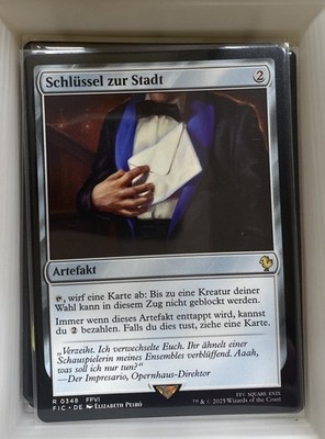 Schlüssel zur Stadt 348 Final Fantasy Commander FIC MTG deut