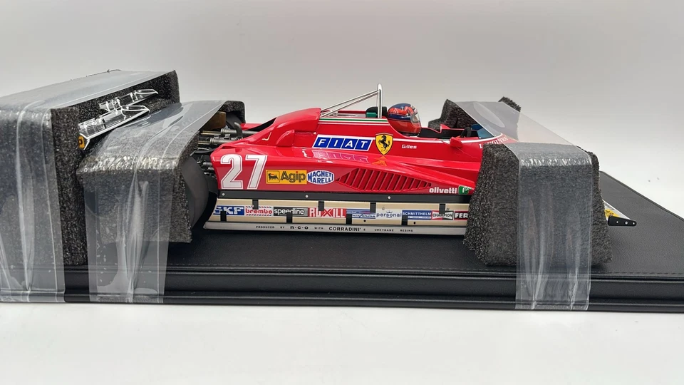  GP1210EWD GP Replicas Ferrari 126 C2 Villeneuve USA GP West Long Beach 198 - Immagine 4 di 4