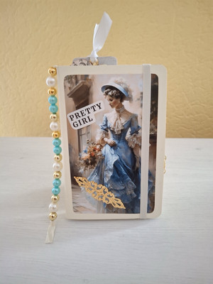 Mini Junk Journal, Tagebuch, Andenken Buch, Sammelbuch