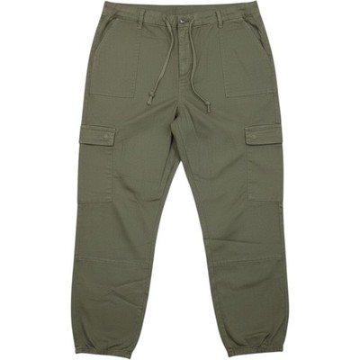 RE Generation by Celebrity Pink Olive Green High Rise Skinny Cargo Pants Size 24