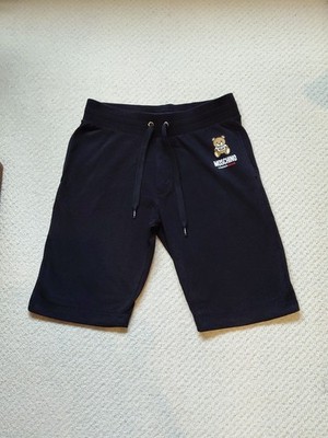 Moschino Underbear  Shorts Gr. S Herren Bermuda Sweatshorts Neu Schwarz Bär Rar