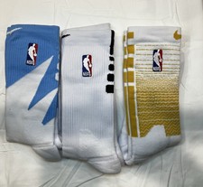 Sock bundle M139 - NBA Socks - 3 pairs total - Large - NWOT
