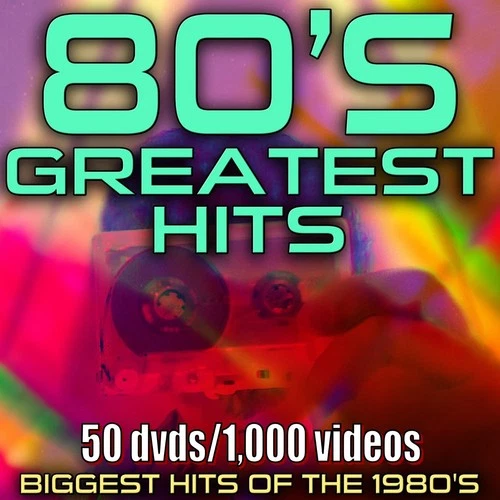 Best of the 80s "The Videos" 1980 - '89 Hits/50 dvds/1,000 Videos + Free Bonus!! - product listing photo