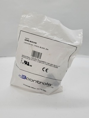 C3Controls GPRS-B2C25D General Purpose Relay 25A 2P 120V 8Pin 120V Coil