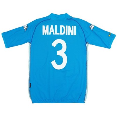 MALDINI #3 Italy Home Jersey World Cup 2002 SIZE XL