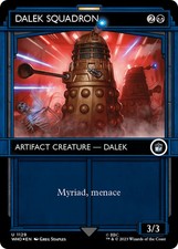 Dalek Squadron (Showcase Surge 670) FOIL Doctor Who NM Uncommon CARD ABUGames