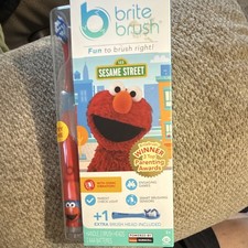 BriteBrush Sesame Street Elmo Kids Sonic Batt...