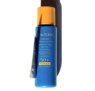 Shiseido Mini Ultimate Sun Protection Lotion 50+ For Face And Body 7ml Mini
