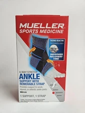 Ankle Support Device Removable Strap Moderate Support Mueller Size Medium/Large 