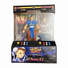 Street Fighter II Chun Li Official  6" Action Figure Toys for Kids and Adults