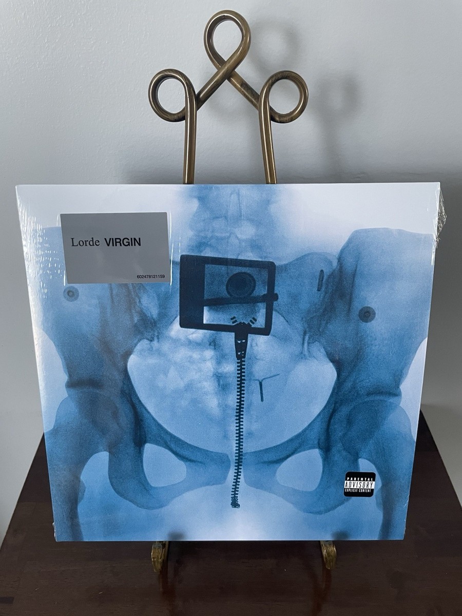 Lorde - Virgin Black Vinyl LP SIGNED! Insert Autographed