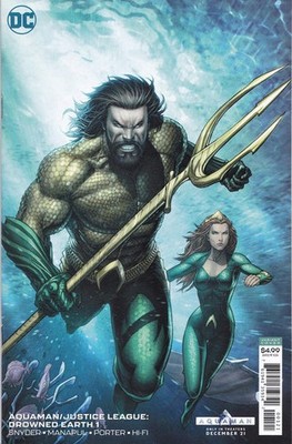 Aquaman Justice League Drowned Earth Special (2018) #   1 Cover B (9.0-VFNM) ...