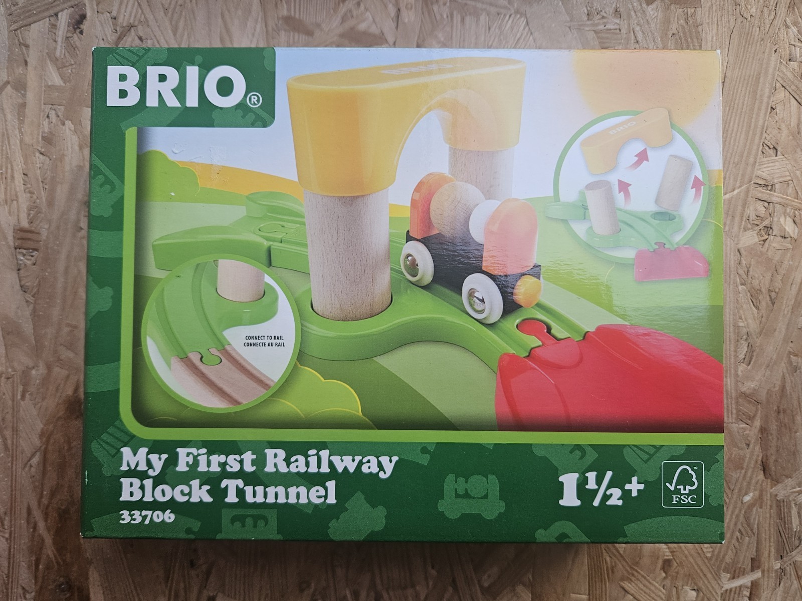 Brio My First Railway Block Tunnel 33706 2015 Wooden Train