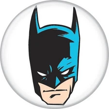 DC Comics Batman Face Licensed 1.25 Inch Button 82602