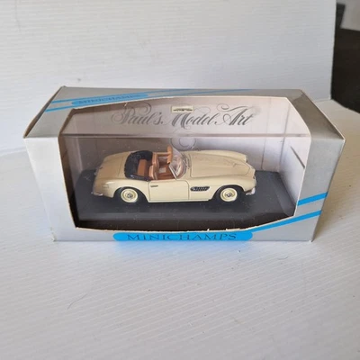 MINICHAMPS 1/43 vintage BMW 507 cabriolet + BOITE - Photo 1/4