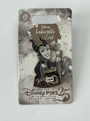 Maleficent Inkwells of Evil Series September Sleeping Beauty 2025 Disney Pin B
