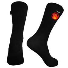 Fire Resistant Socks - Military Boot Socks, Flame Retardant for Large Black