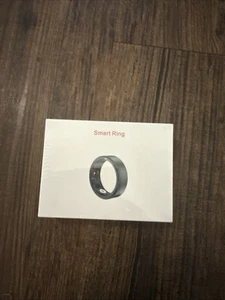 JRing Smart Ring Heart Rate Monitor Blood Pressure Tracker Size 13 Black