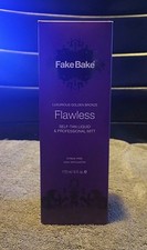 FAKE BAKE UNISEX FLAWLESS SELF-TAN LIQUID STREAK FREE 6 OZ New