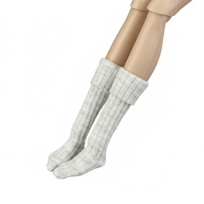 doll chaussettes colorées 6 points chaussettes de poupée colorées pour costume de poupée, amoureux de poupée - Photo 1/4