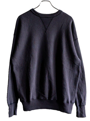 WAREHOUSE Sweater Shirt Cotton Blue Size 44 Length 26.7in Pit Pit 23.6in