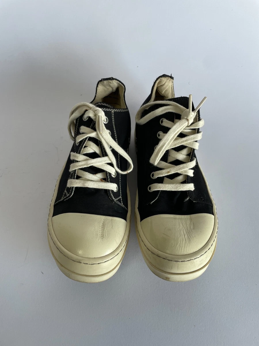 Rick owens hotsell low canvas