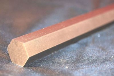 EN1A Hexagon Mild Steel Length - 1/2 Af - 300MM Long by Chronos