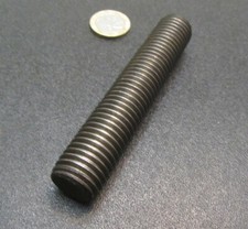 Black Oxide Steel Threaded Studs, Grade B7, RH, 3/4"-10 x 4.00" Length