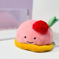 Jellycat Cute Dessert, Strawberry Mousse Cake, Plush Toy, Soothing Gift
