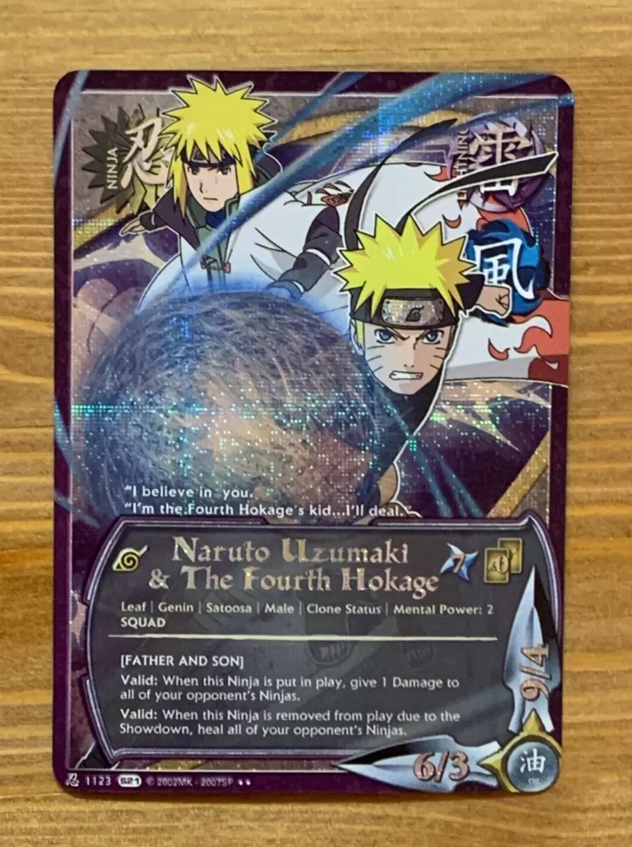 The Third Hokage - N-838 - Rare - Unlimited Edition - Naruto CCG