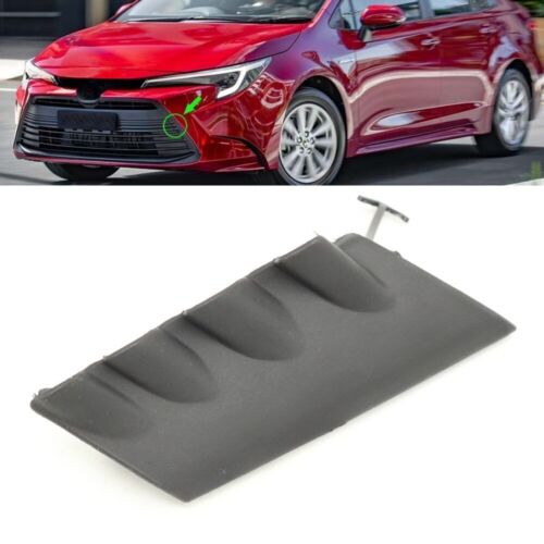 Bumper Grille Tow Hook Eye Hole Cover Trailer Hauling Cap For Toyota Corolla Le