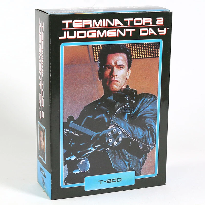 Arnold Schwarzenegger The Terminator T800 Action Figure Model Toy 18cm Doll NECA - Image 3 of 4