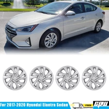 15" Wheel Covers Hub Caps Fits 2017-2020 Hyundai Elantra Sedan 15'' Steel Wheel