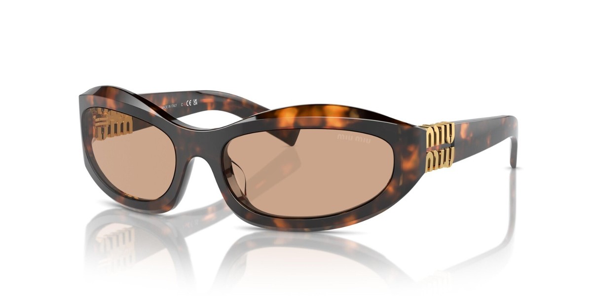 【Miu Miu】0MU 01YS サングラス（Havana Honey） Miu Miu MU 01XV - VAU1O1 Honey Havana | Eyeglasses Woman